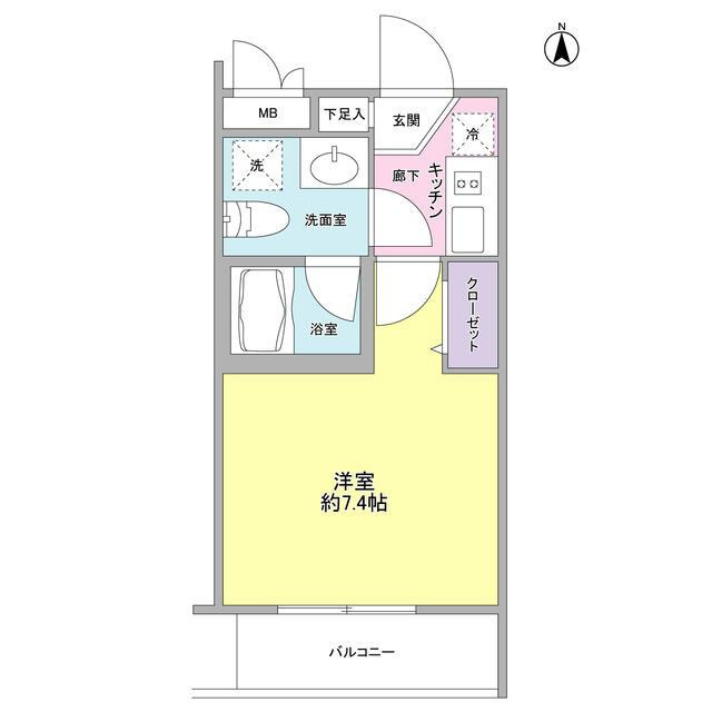 サンフラットの間取り