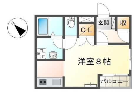 【間取り】 | コンフォース南【名古屋市賃貸・ペット可】