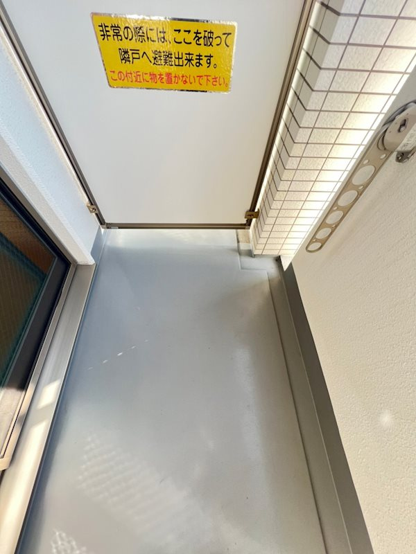 T’ｓ　CUBE　ZEROのバルコニー