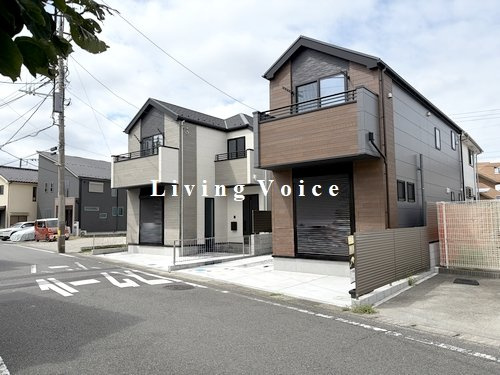 【仲介手数料０円】相模原市南区上鶴間13期　新築一戸建て　全2棟の外観|全体　相模原市南区上鶴間13期　新築一戸建て　全2棟