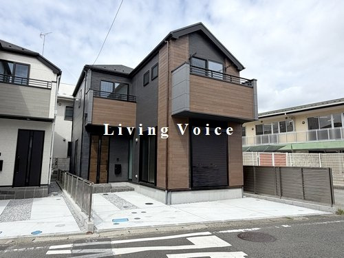 【仲介手数料０円】相模原市南区上鶴間13期　新築一戸建て　全2棟の外観|1号棟　相模原市南区上鶴間13期　新築一戸建て　全2棟