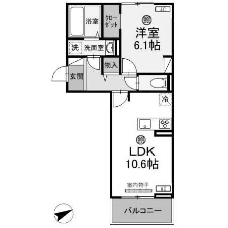 【間取り】 | Rose Court