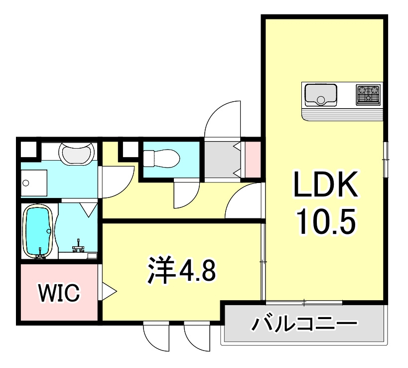 ラフォレア甲南山手の間取り