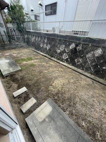 東白川台４丁目戸建ての庭