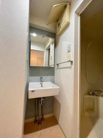 コンチネンタル難波東の洗面所