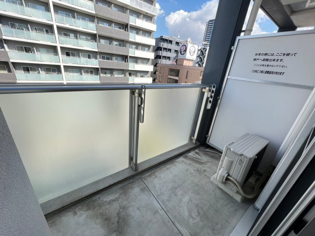 コンチネンタル難波東のバルコニー