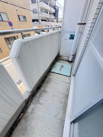 苅藻通三丁目マンションのバルコニー