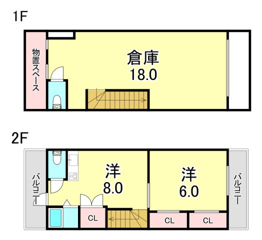 苅藻通三丁目マンションの間取り