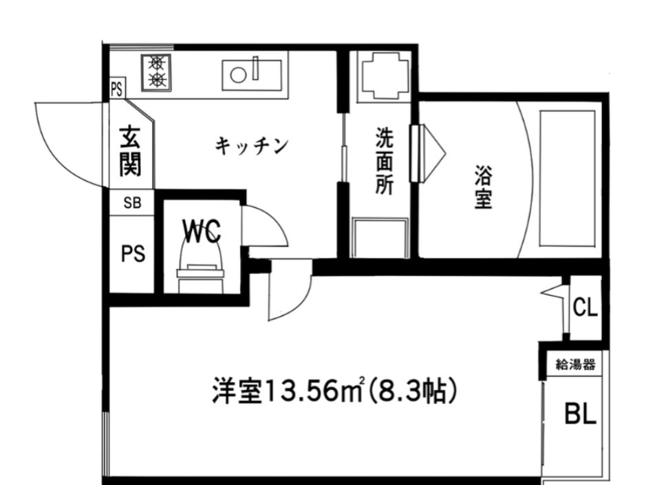Jack shinshiraoka Ⅰの間取り