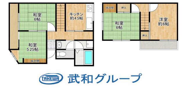 旭区太子橋3丁目　中古テラスハウスの画像