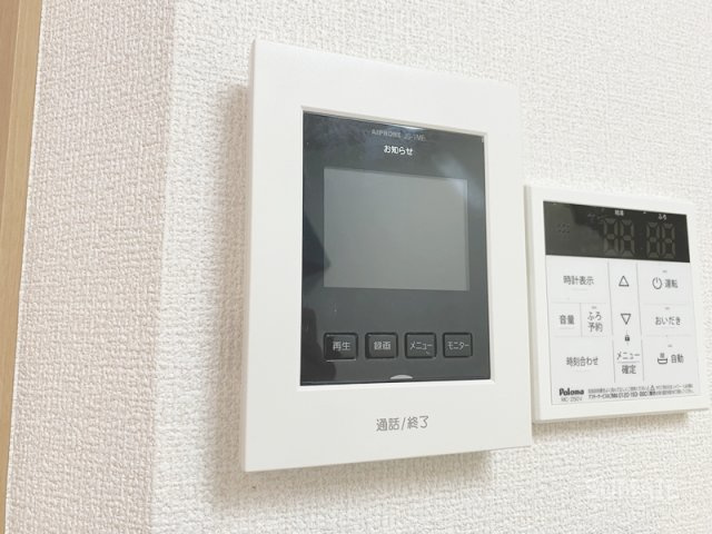 サンパティーク　Ｂ館のセキュリティ|安心のモニター付きインターホン！