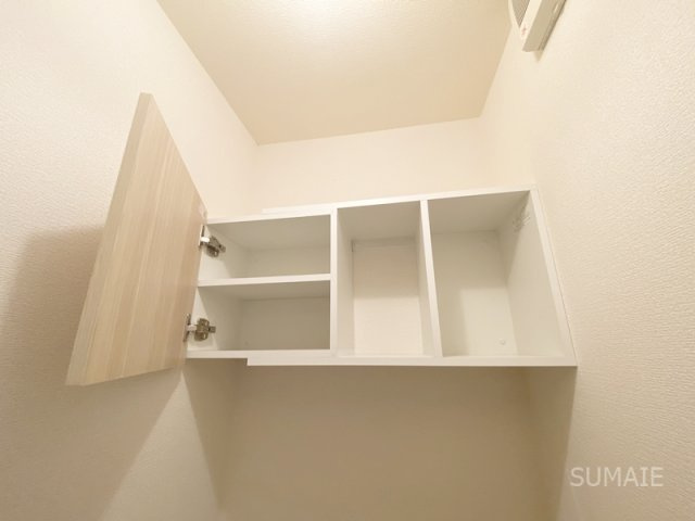 サンパティーク　Ｂ館の収納|トイレの収納です！