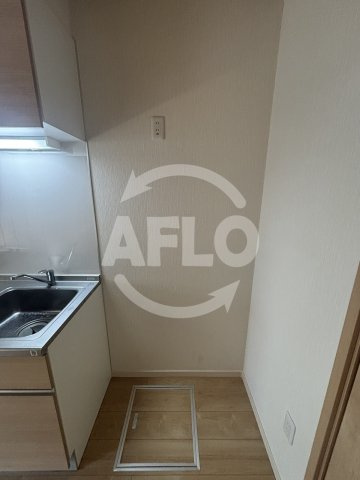 アルブルカスガデのキッチン|アルブルカスガデ　冷蔵庫置き場