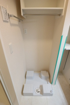 【その他共用部分】 | クレストフォーチュン B | 室内洗濯機置場