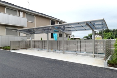 【その他共用部分】 | クレストフォーチュン B | 駐輪場