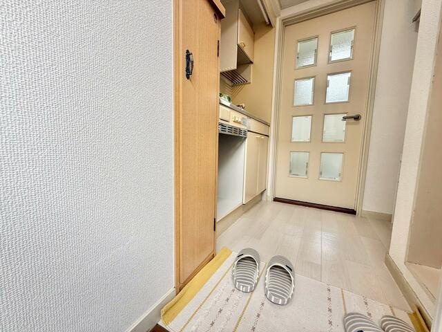 サンベール宿河原の玄関