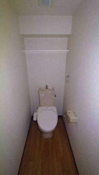 K・ドミールのトイレ|落ち着いた色調のトイレです