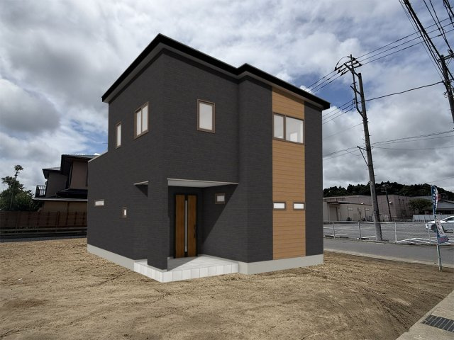 【北東・北西角地】山武市成東新築戸建の完成予想図