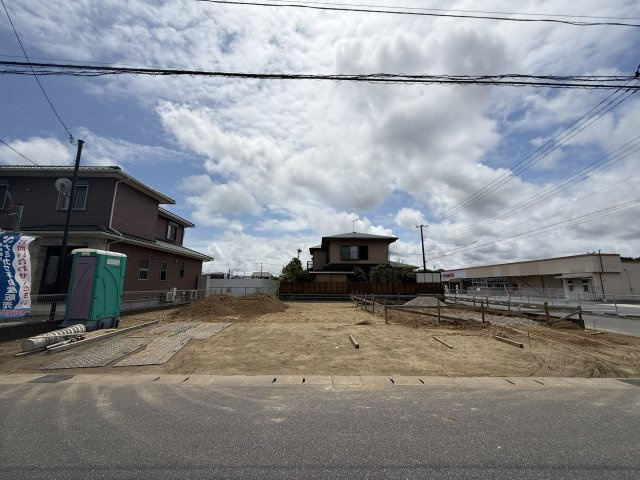 【北東・北西角地】山武市成東新築戸建の外観