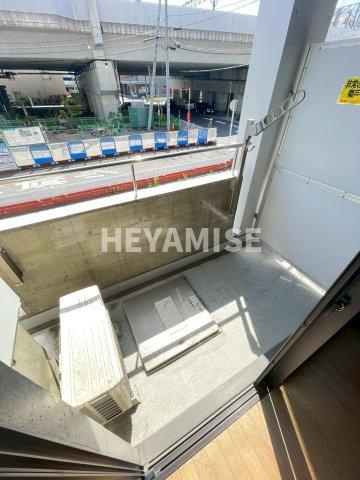 宝町スカリエッティのバルコニー