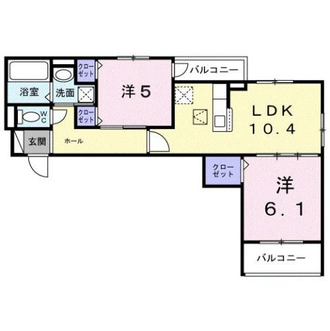 【間取り】 | ヒカルサ和歌山城北サウス