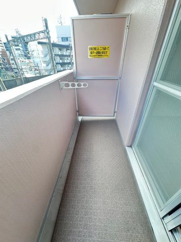 永代町壱番館のバルコニー