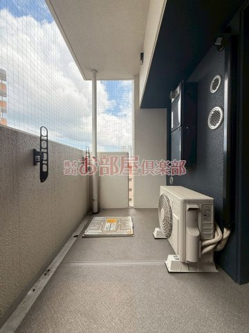 RESIDENCE花畑のバルコニー|落ち着いた時間を過ごせるバルコニーです
