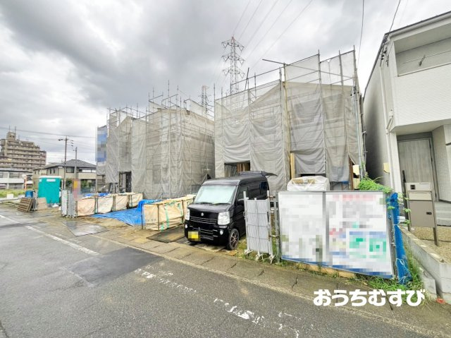 小牧市安田町第1(全3棟)の前面道路含む現地写真