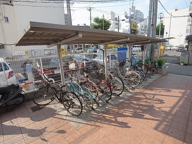 ハイツ湊川のその他共用部分|駐輪スペース完備してます