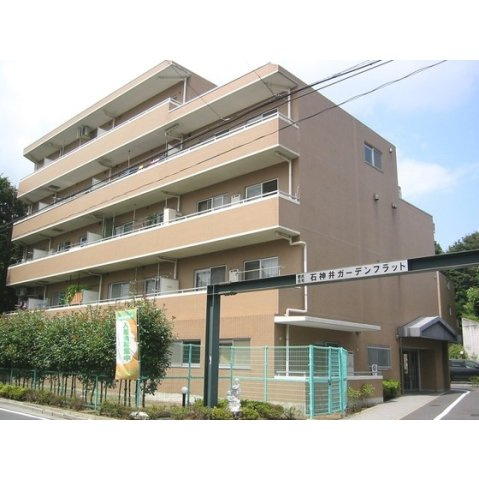 石神井ガーデンフラットの外観|きれいな外観です