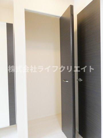 仮）日野市西平山アパート新築工事の収納