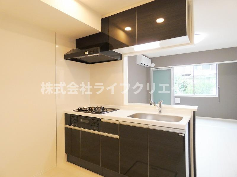 仮）日野市西平山アパート新築工事のキッチン