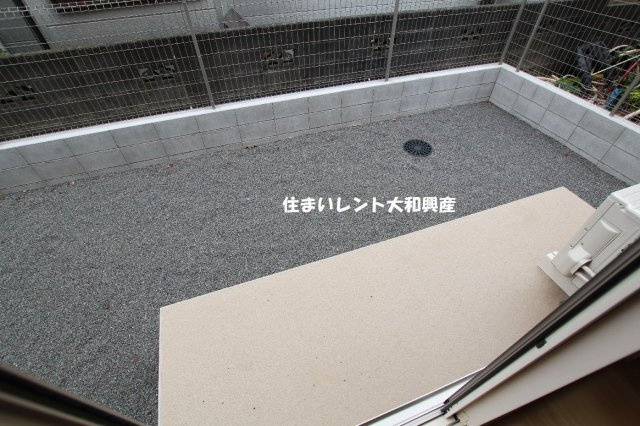 コンフォートヴィラ若松のバルコニー