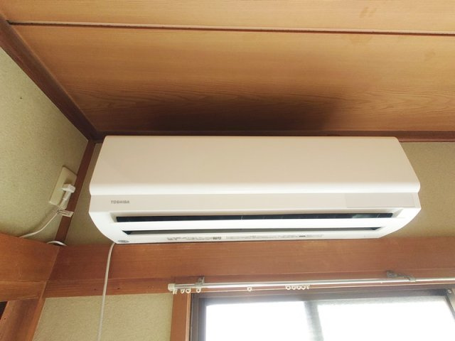 新力ハウスの設備|エアコンです☆