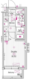 【間取り】 | ガーラ・プレシャス大井町 | 間取りです。
