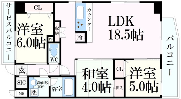 ラドゥセール西宮北口
