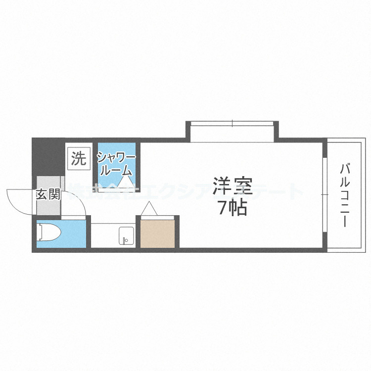 アーク上町台II番館の間取り