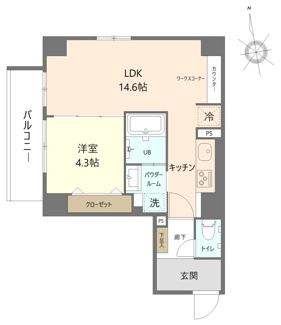【間取り】 | ブリスコート