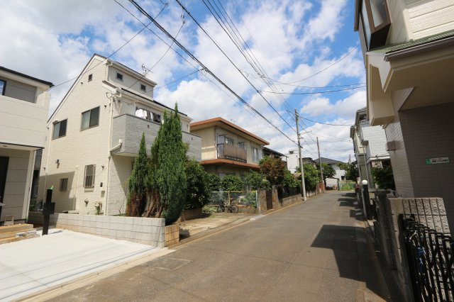 【KEIAI　Grace】花小金井18期の外観|前面道路通り抜けできないため車通りがほぼありません