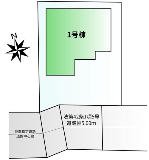 【KEIAI　Grace】花小金井18期の区画図|車通りが少ないため駐車も楽々