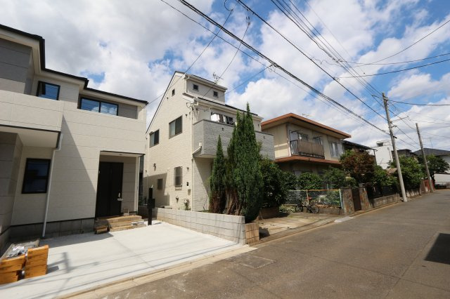 【KEIAI　Grace】花小金井18期の外観|南側5ｍ道路のため陽当たり・通風が良好