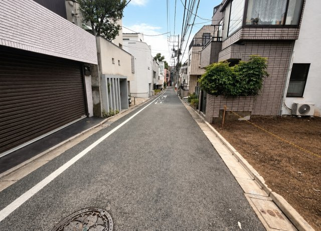 【周辺】 | 白金台＿建築条件付き売地 | 前面道路