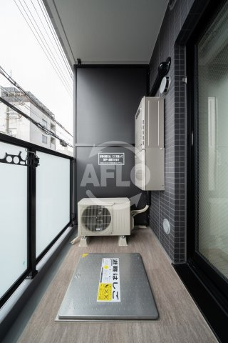 Nu阿倍野阪南町のバルコニー|Nu阿倍野阪南町　バルコニー