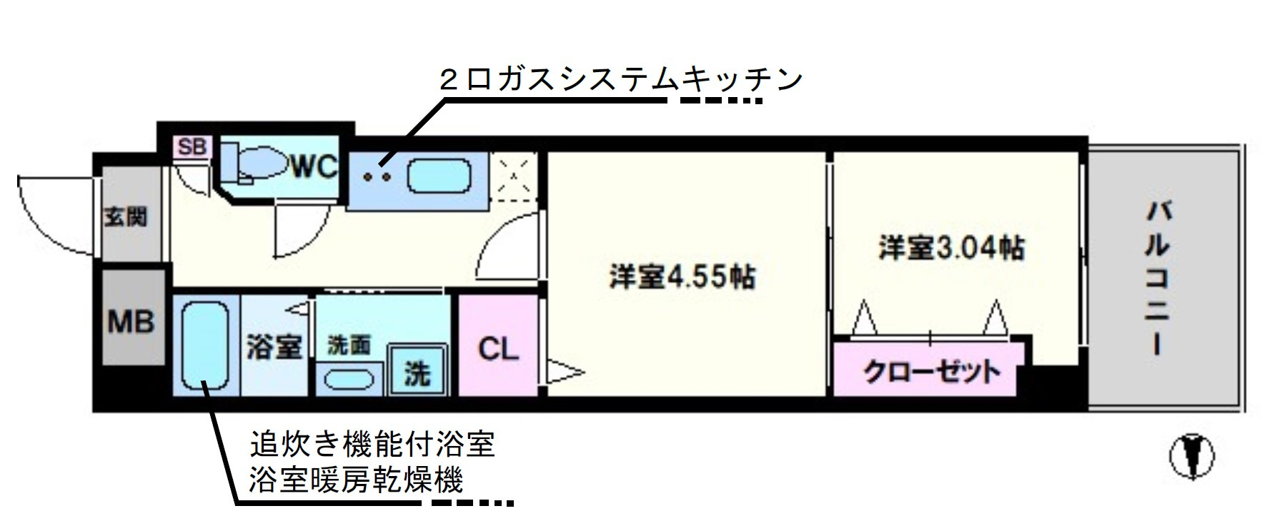 Nu阿倍野阪南町の間取り|Nu阿倍野阪南町　間取り
