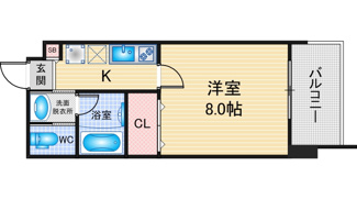 【間取り】 | レジデンス名古屋吹上 | 略図の為、現状優先