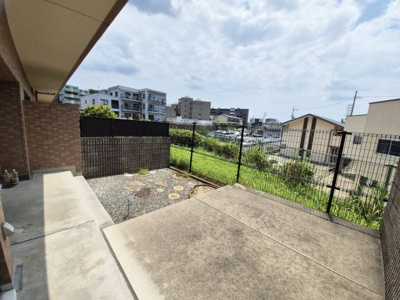【庭】 | 藤和ライブタウン洛西 | 1階部分につき専用庭付き住戸