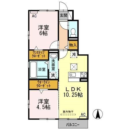 グランメールの間取り
