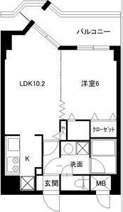 カルロ北目の間取り