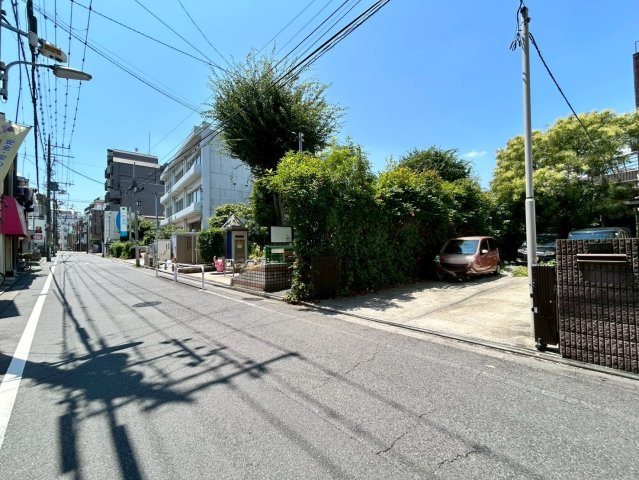 品川区西中延　建築条件なし売地の前面道路含む現地写真|2026.07.20撮影