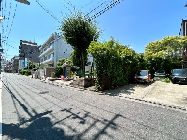 品川区西中延　建築条件なし売地の前面道路含む現地写真|2026.07.20撮影